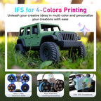 AD5X 3D Printer, Multi-Color Printer for Beginners Home DIY, 1Count, 8.7 X 8.7 X 8.7"