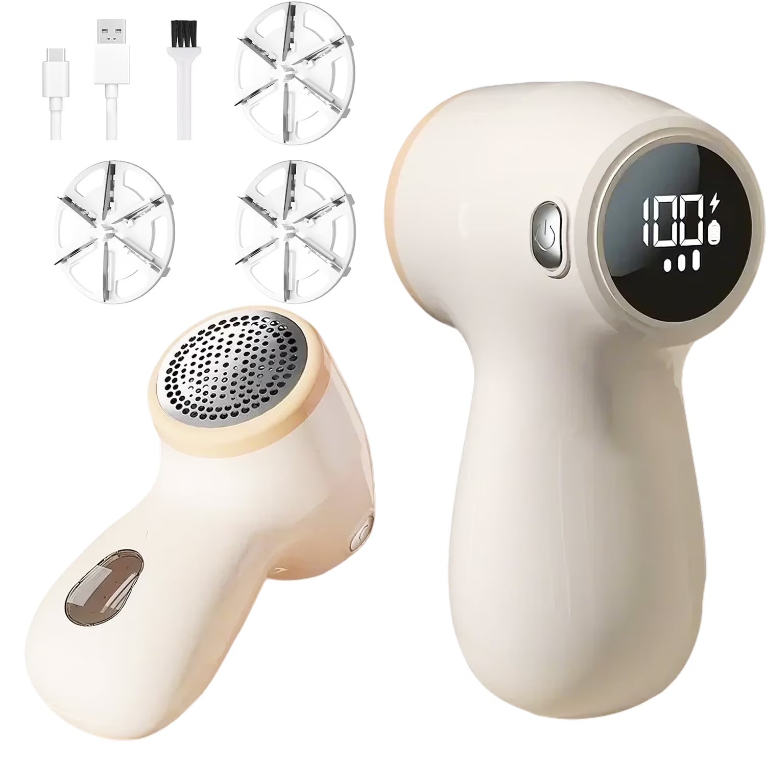 Fabric Shaver Lint Remover with USB Rechargeable,Portable Sweater Defuzzer Remove Clothes Fuzz