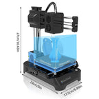 K7 3D Printer High Precision Desktop Mini 3D Printing Machine for Kids Teens Beginners Student, Print Size 100X100X100Mm