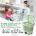 Mini Washing Machine, Folding Portable Sterilization Drying Laundry Machine-Purple