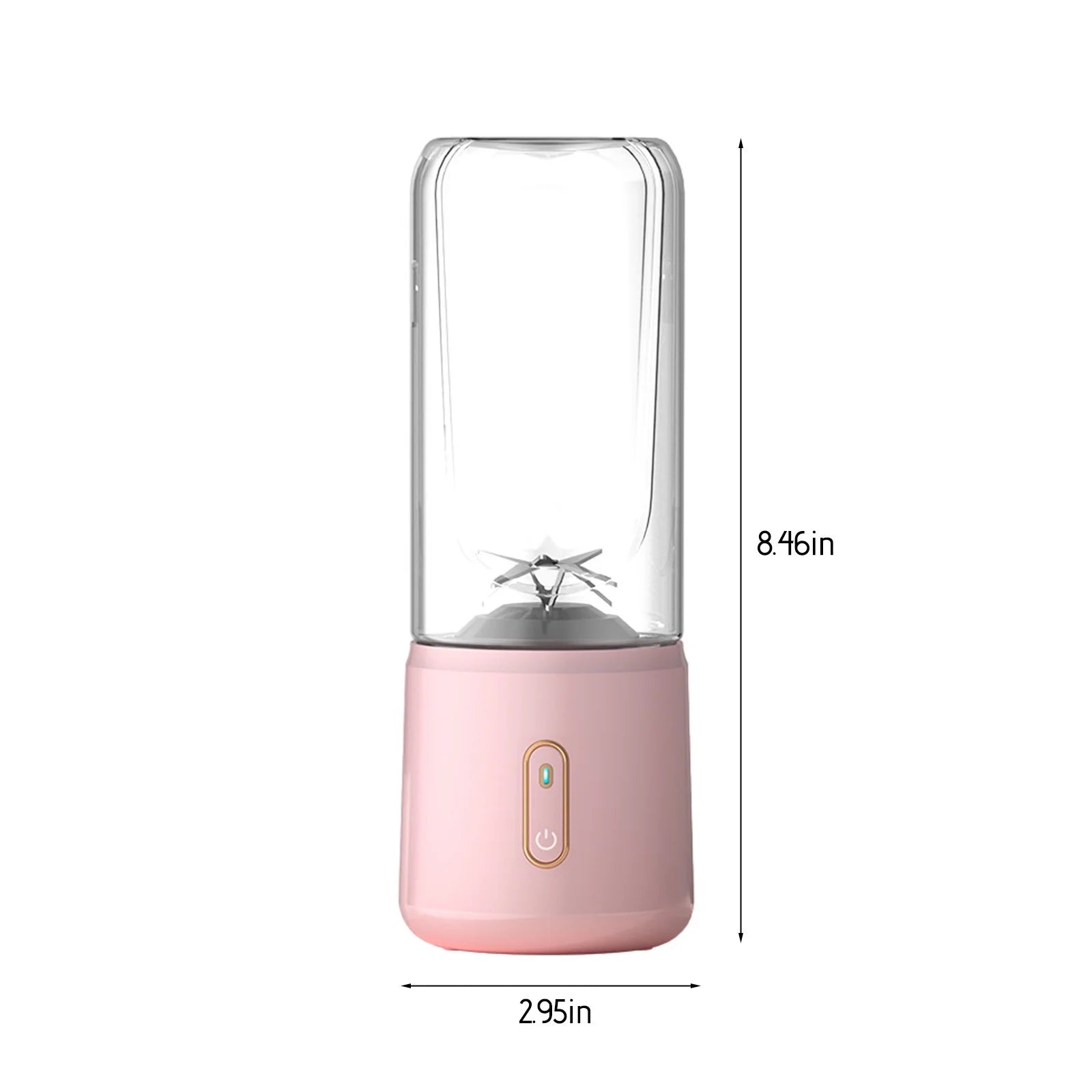 Home Essentials Kitchen Small Appliances Portable Blenders , Blenders for Shakes And, Fruit Juicer USB Rechargeable with 6 Blades, Handheld Blenders for Sports Travel and Outdoors Clearance