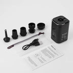 Electric Air Pump Camping Light 3 Lighting Modes Mini Inflate Deflate Pump Rechargeable for Air Beds Boat Swimming Ring